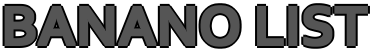 BananoList Textual Logo